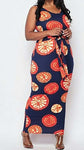 Ebony Vibes Tie Dye Plus Tank Bodycon Maxi Dress