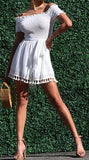 Better Everyday 1Pc White Party Romper