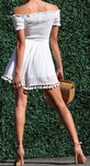 Better Everyday 1Pc White Party Romper