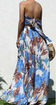 Hold My Door Halter Boho Maxi Dress