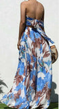 Hold My Door Halter Boho Maxi Dress