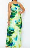 Closer To My Dreams Halter Maxi/Cover Up Dress