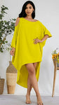 I See Spring Free Size Asymmetric Dress/Blouse (2 Colors)