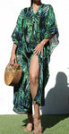 Now You Know 1Pc Boho Flowy Shirt Dress w/Pockets