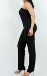 Call Me Out 1Pc Stretch Ribbed Tube Top Jumper