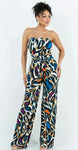 In The Mix 1Pc Tube Top Wide Leg Jumper