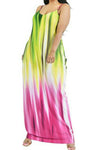 Feeling Myself Too Tie Dye Plus Maxi Dress (2 colors)