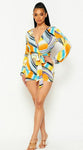 Tell Me Anything 1Pc Long Sleeve Romper