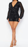 Nothin But Love Sequin Party Romper